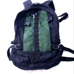 Royal Bag Hiking  Black and Green Backpack Small Lightweight Sports Laptop